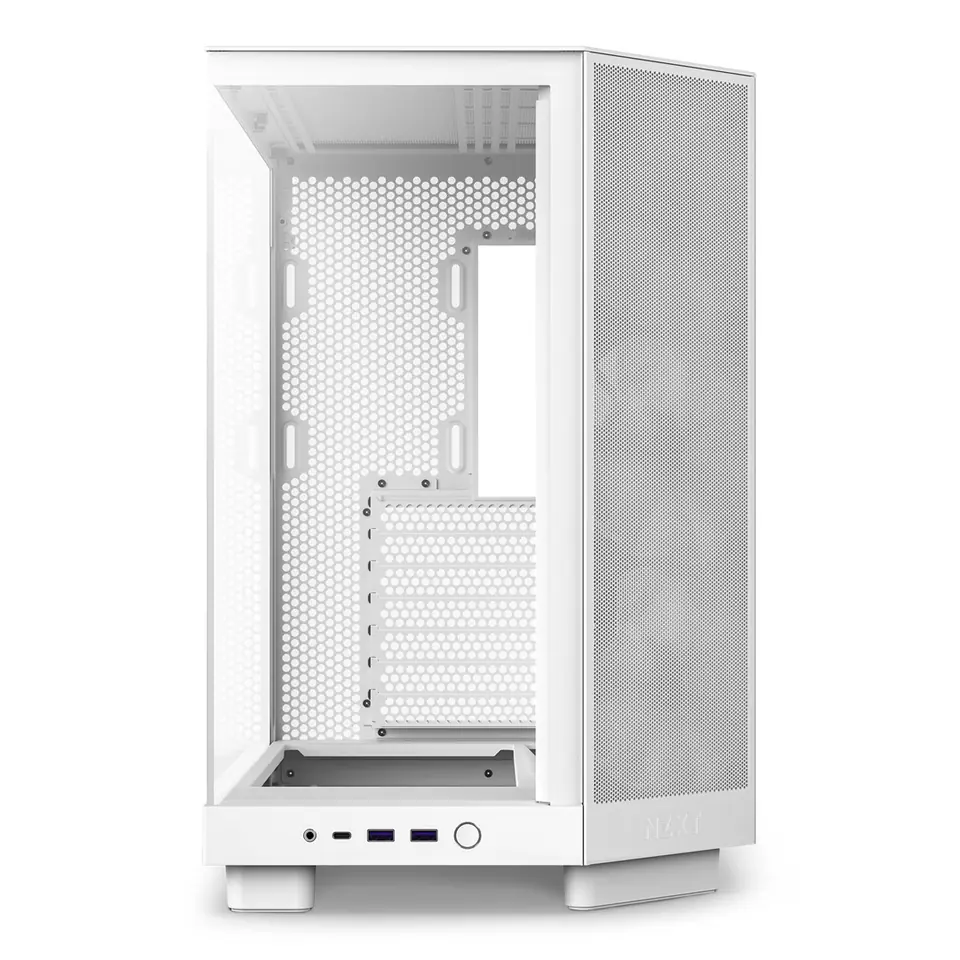 ⁨NZXT H6 Air Flow Midi Tower White⁩ at Wasserman.eu