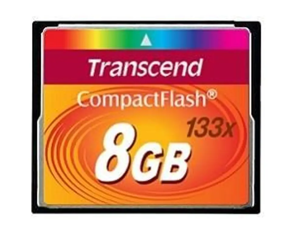 ⁨COMPACT 8GB 133X FLASH MEMORY TS8GCF133 TRANSCEND⁩ at Wasserman.eu