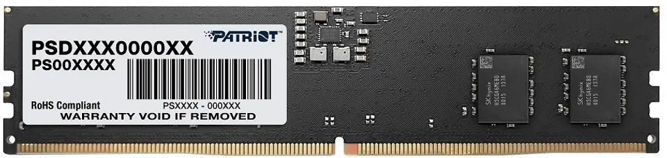 Patriot DDR5 8 GB Signature 4800MHZ CL40 Memory at Wasserman.eu