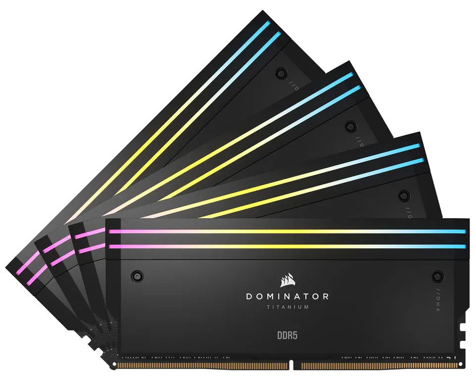 ⁨CORSAIR DOMINATOR TITANIUM RGB 64GB 4x⁩ at Wasserman.eu