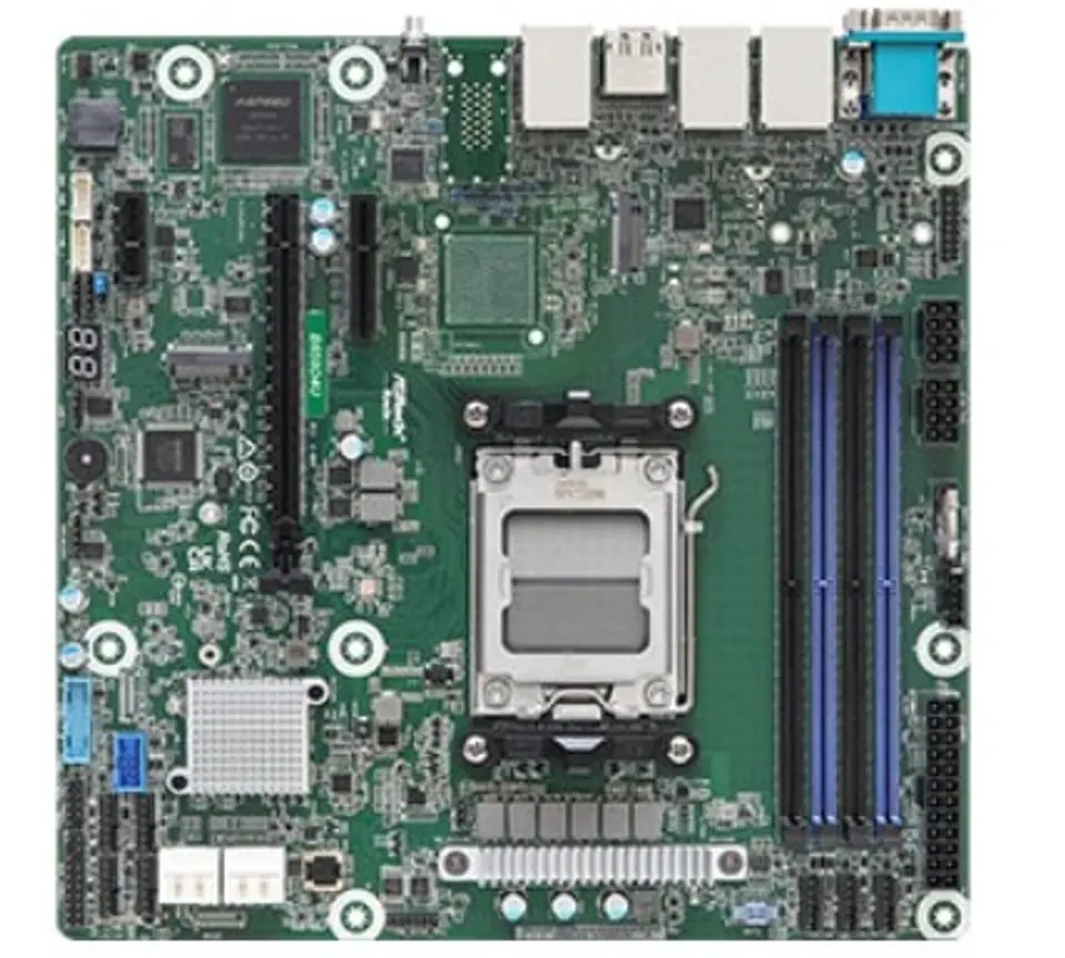 ⁨Asrock B650D4U motherboard AMD B650 Express Socket AM5 micro ATX⁩ at Wasserman.eu