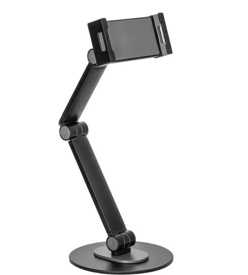 ⁨Neomounts tablet stand⁩ at Wasserman.eu