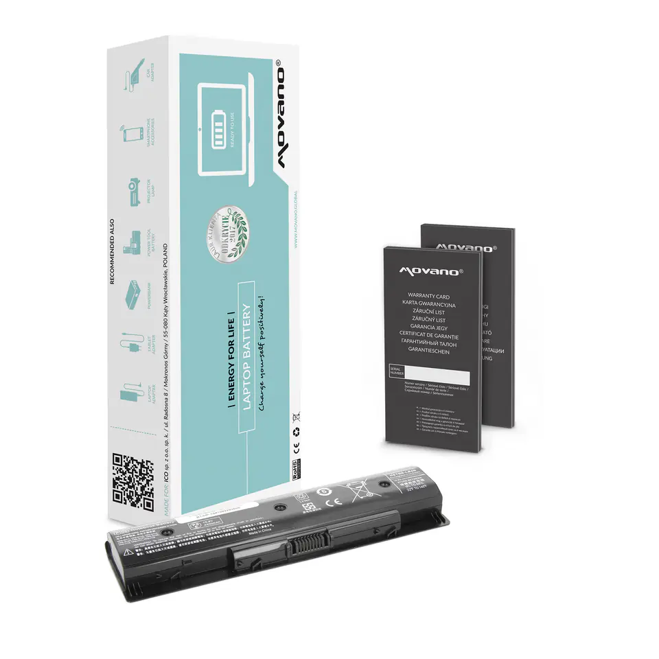 Bateria Movano do HP Pavilion 14, 15, 17 w sklepie Wasserman.eu
