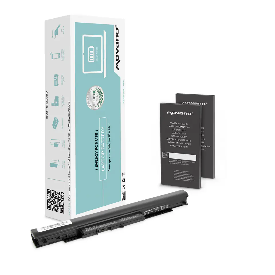 ⁨Movano battery for HP 240 G4, 255 G4⁩ at Wasserman.eu