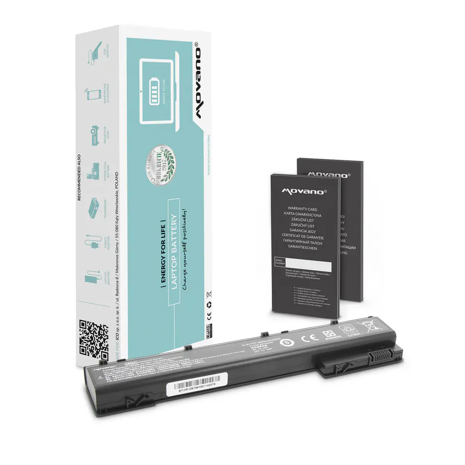 Bateria Movano do HP ZBook 15 G1, 17 G1 w sklepie Wasserman.eu