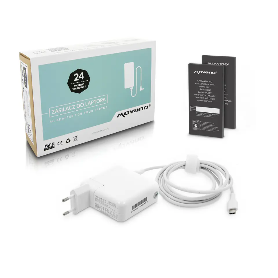 ⁨Zasilacz Movano 61W USB type C USB-C⁩ w sklepie Wasserman.eu