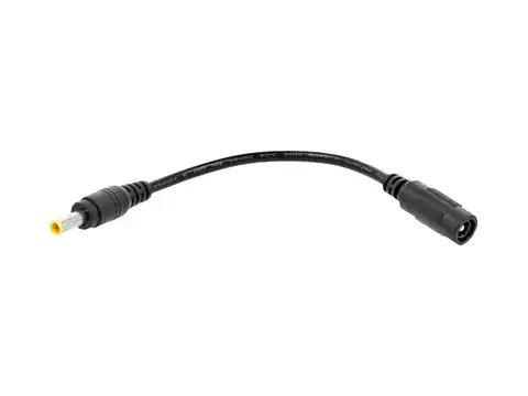 ⁨Adapter with 5.5x2.5 to 5.5x3.0 cable for Samsung⁩ at Wasserman.eu