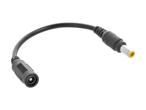 ⁨Adapter with 5.5x2.5 to 6.5x4.4 cable for Sony⁩ at Wasserman.eu