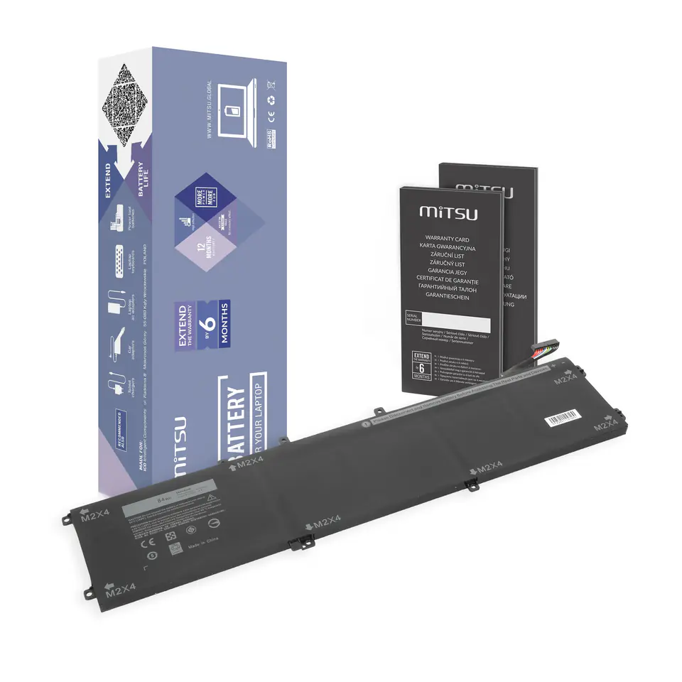 ⁨Bateria Mitsu do Dell XPS 15 (9550)⁩ w sklepie Wasserman.eu