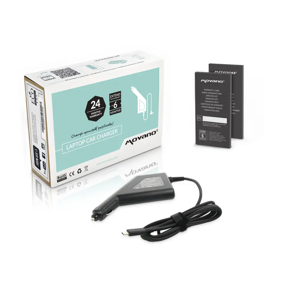 ⁨Movano Car Adapter 65W USB Type C USB-C⁩ at Wasserman.eu