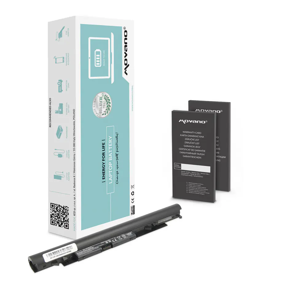 Bateria Movano do HP 250 G6 w sklepie Wasserman.eu