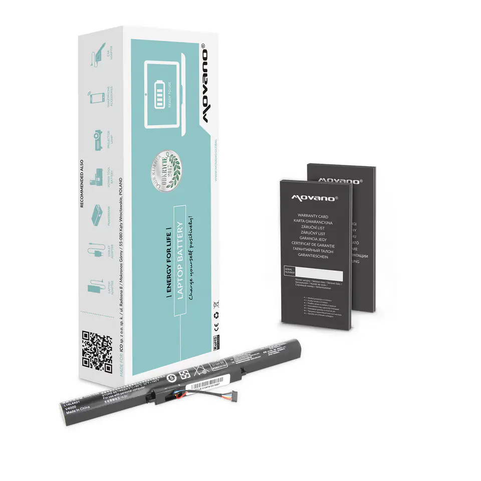 Bateria Movano do Lenovo IdeaPad 310, 510S w sklepie Wasserman.eu