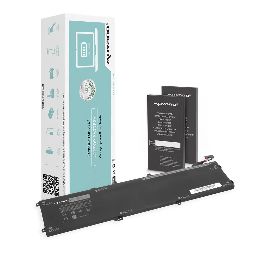 Bateria Movano do Dell XPS 15 (9550) w sklepie Wasserman.eu
