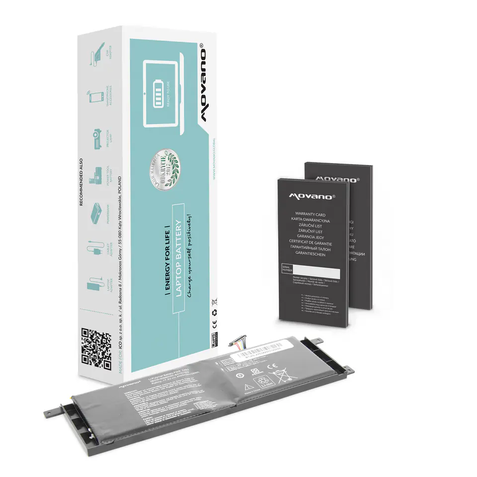 Bateria Movano do Asus X453, X553MA w sklepie Wasserman.eu
