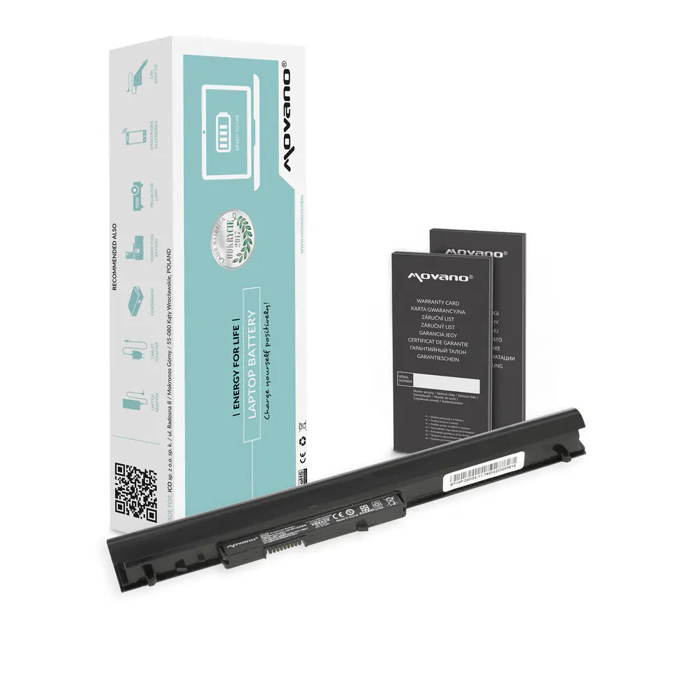 ⁨Movano battery for HP 240 G2, 255 G2 - 11.1v⁩ at Wasserman.eu