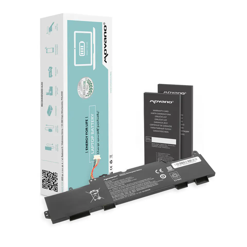 Bateria Movano do HP EliteBook 735 G5, 745 G5, 840 G5 w sklepie Wasserman.eu