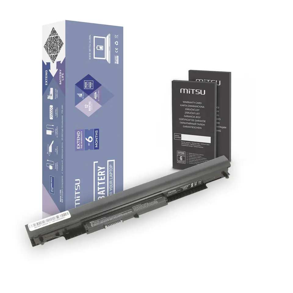 ⁨Bateria Mitsu do HP 240 G4, 255 G4 - 10.8v⁩ w sklepie Wasserman.eu