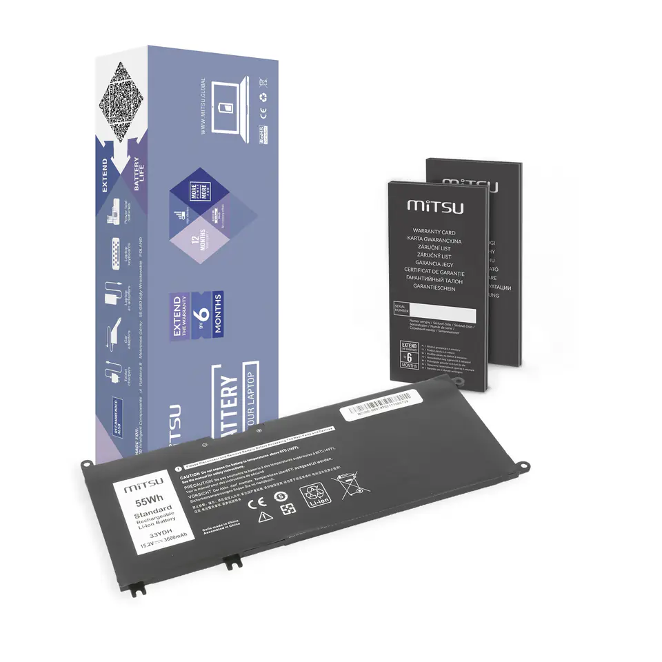 Bateria Mitsu do Dell Inspiron 15 (5587), 15 (7588) w sklepie Wasserman.eu