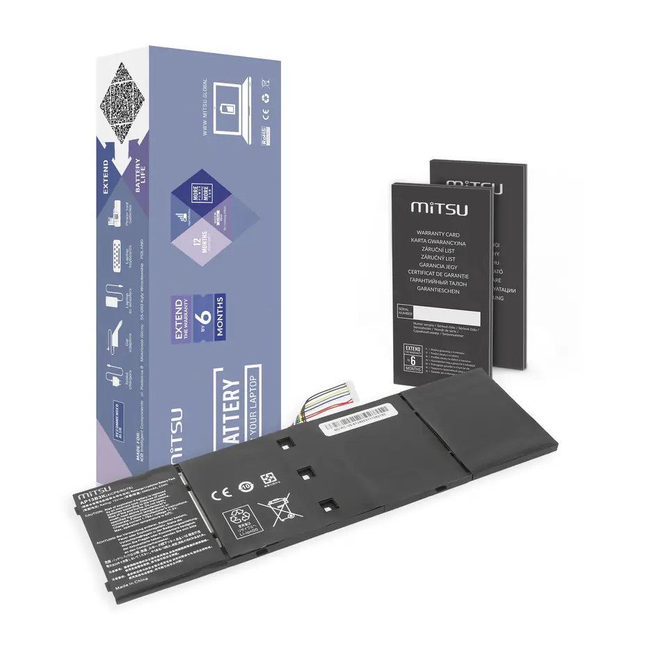 Bateria Mitsu do Acer Aspire V5-572 w sklepie Wasserman.eu