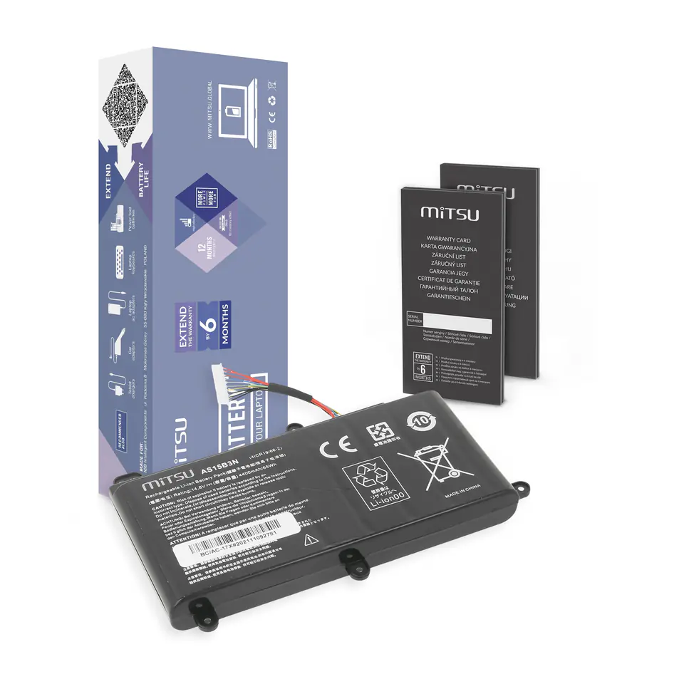 Bateria Mitsu do Acer Predator 17X, 21X w sklepie Wasserman.eu