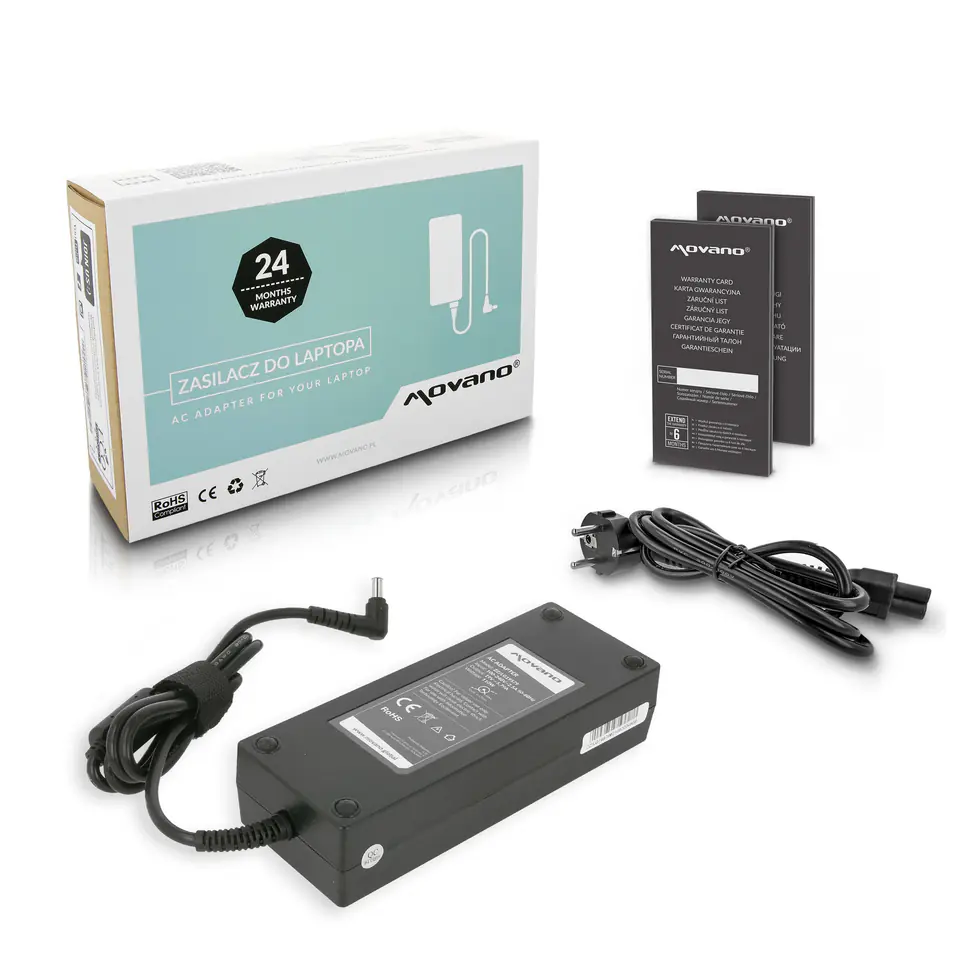 Zasilacz Movano 19v 5.79a (6.5x4.4 pin) 110W do LG w sklepie Wasserman.eu