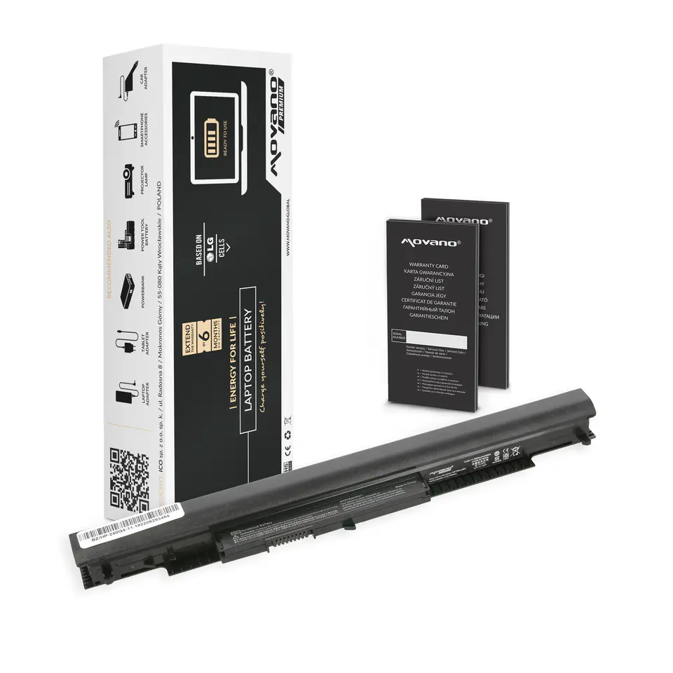 ⁨Movano Premium battery for HP 240 G4, 255 G4 - 11.1v⁩ at Wasserman.eu