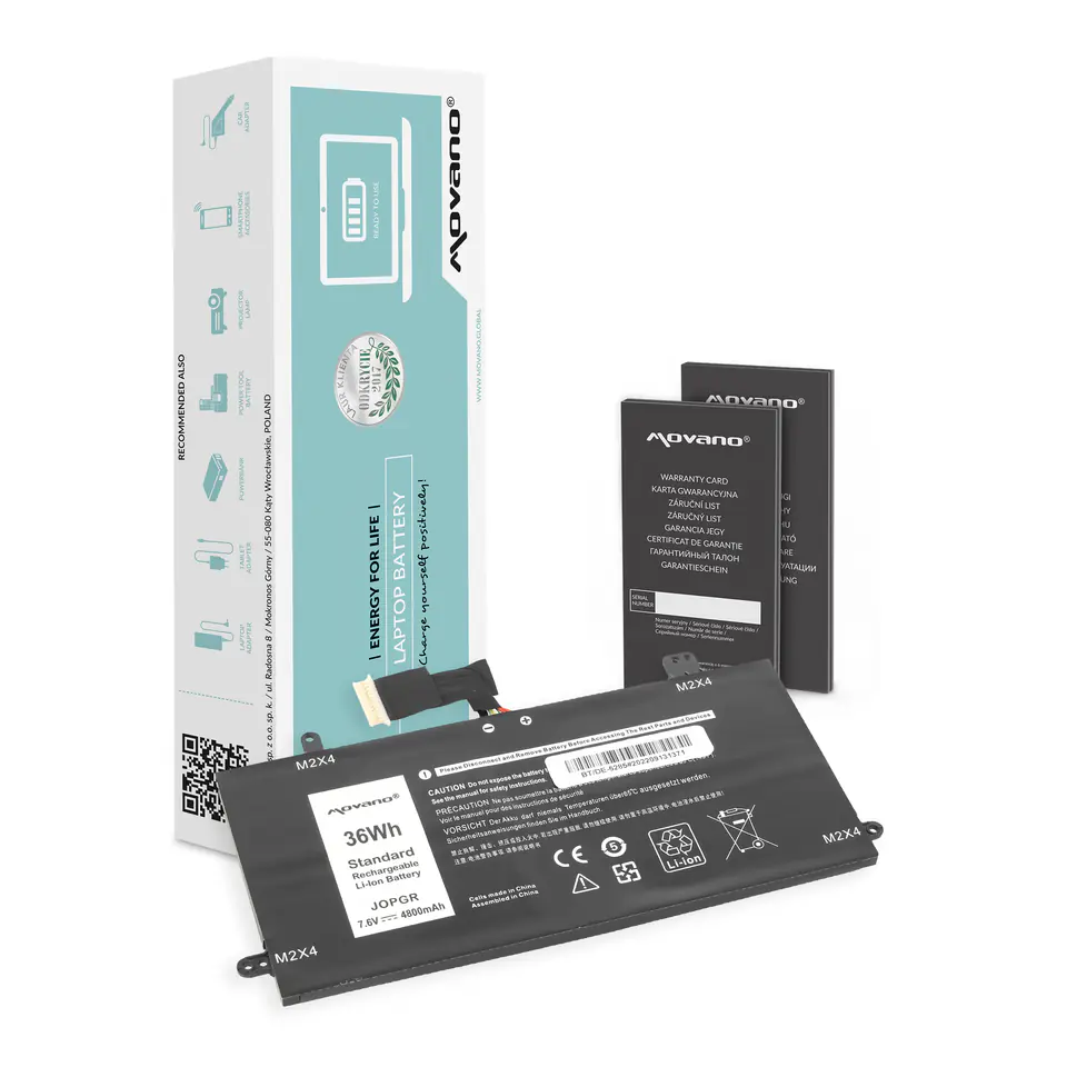 ⁨Bateria Movano do Dell Latitude 12 (5285), 12 (5289)⁩ w sklepie Wasserman.eu