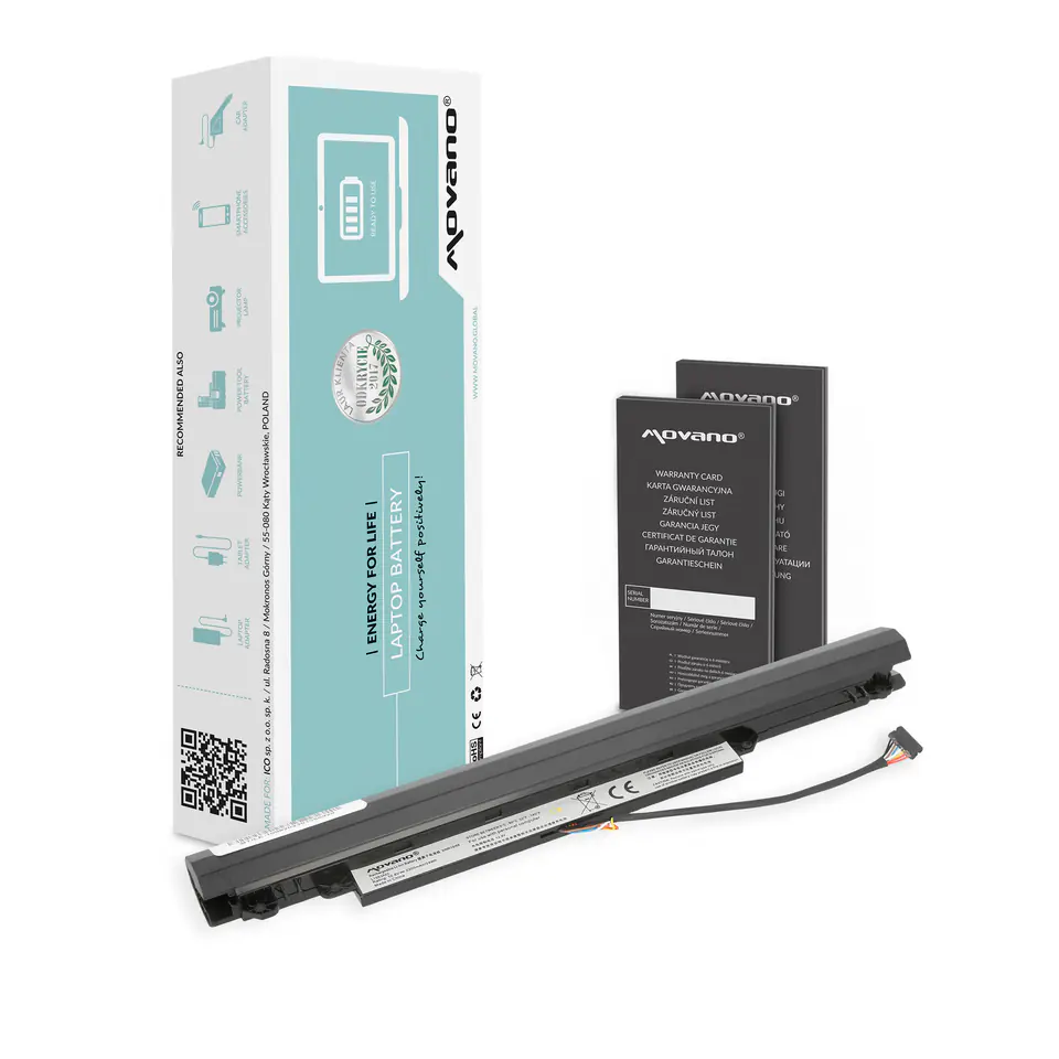 Bateria Movano do Lenovo IdeaPad 100-15IBY w sklepie Wasserman.eu