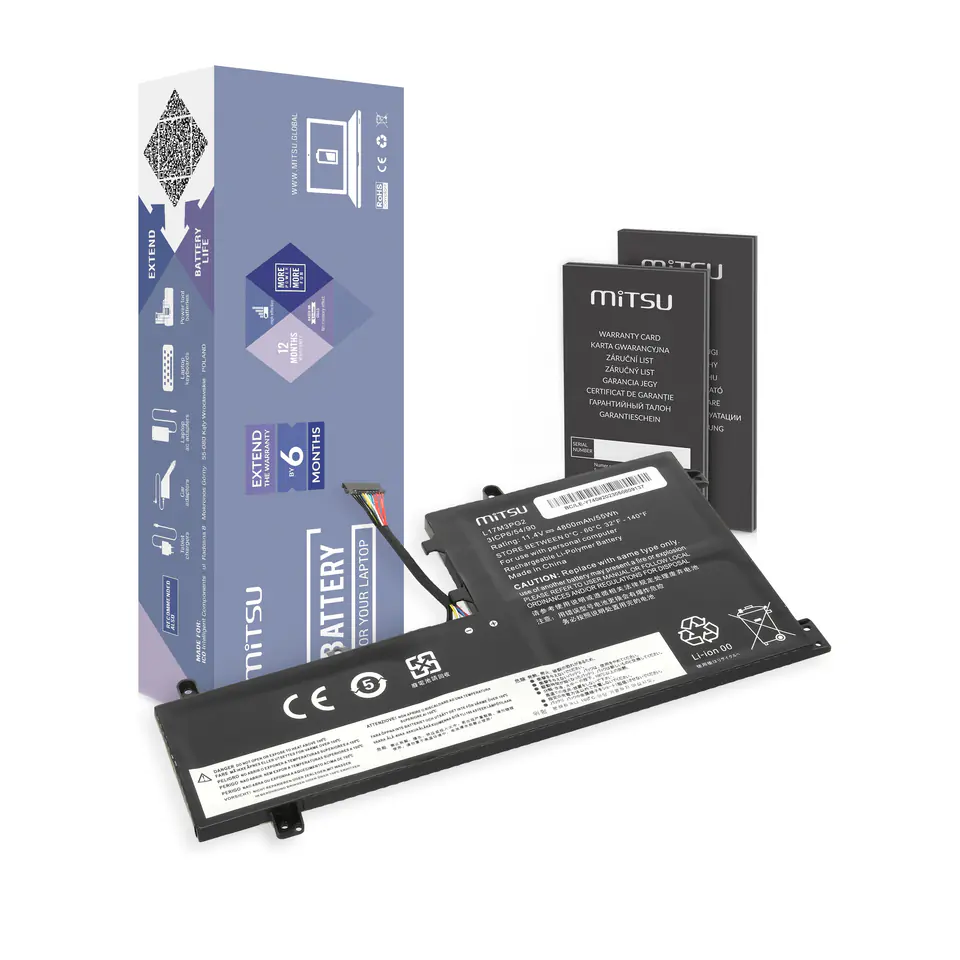 ⁨Bateria Mitsu do Lenovo Legion Y530, Y740⁩ w sklepie Wasserman.eu