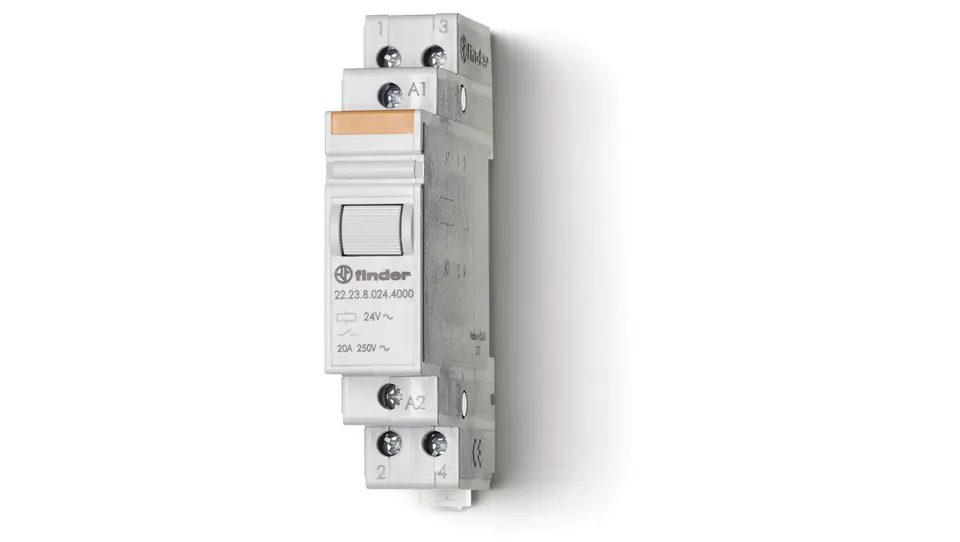 ⁨Power Modular Relay 1Z 1R 20A 24V DC, AgSnO2 Contact 22.23.9.024.4000⁩ at Wasserman.eu