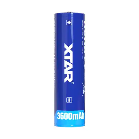 ⁨Akumulator XTAR 18650 3,7V Li-ion 3600mAh z zabezpieczeniem⁩ w sklepie Wasserman.eu