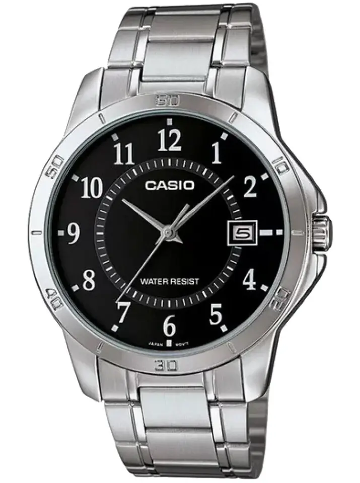 ⁨ZEGAREK MĘSKI CASIO MTP-V004D-1B (zd047d) + BOX⁩ w sklepie Wasserman.eu