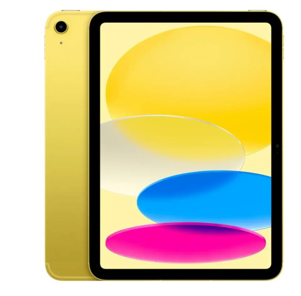 ⁨Tablet APPLE iPad 10.9 cala Wi-Fi + Cellular 64 GB Yellow (Żółty) 10.9"⁩ w sklepie Wasserman.eu