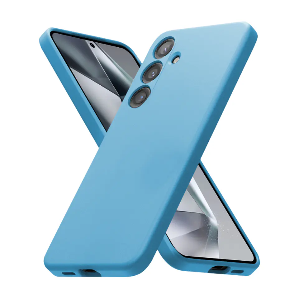 ⁨Crong Color Cover - Etui Samsung Galaxy S24 (błękitny)⁩ w sklepie Wasserman.eu