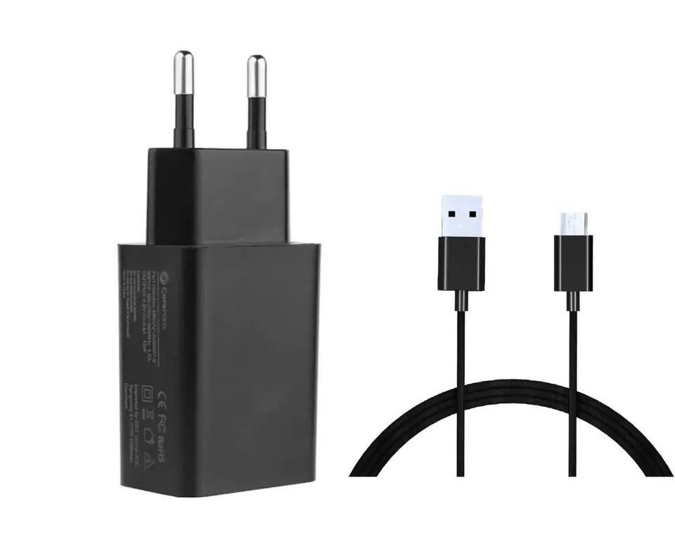 ⁨CoreParts USB Power Adapter Black⁩ w sklepie Wasserman.eu