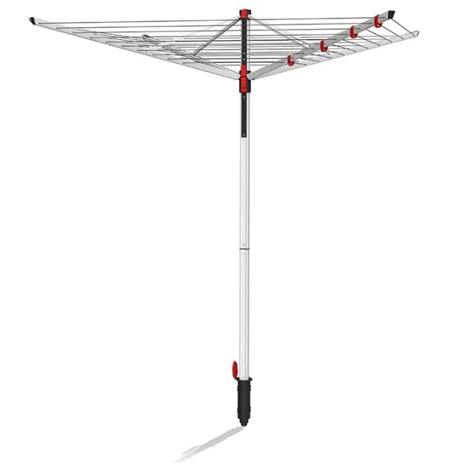 ⁨Outdoor Clothes Drying Rack Vileda Sun Lift Compact 168250 Black, White Aluminium 40 m⁩ at Wasserman.eu