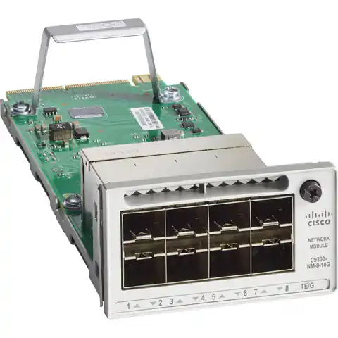 ⁨CISCO C9300-NM-8X= Cisco Catalyst 9300 8 x 10GE Network Module, spare⁩ w sklepie Wasserman.eu