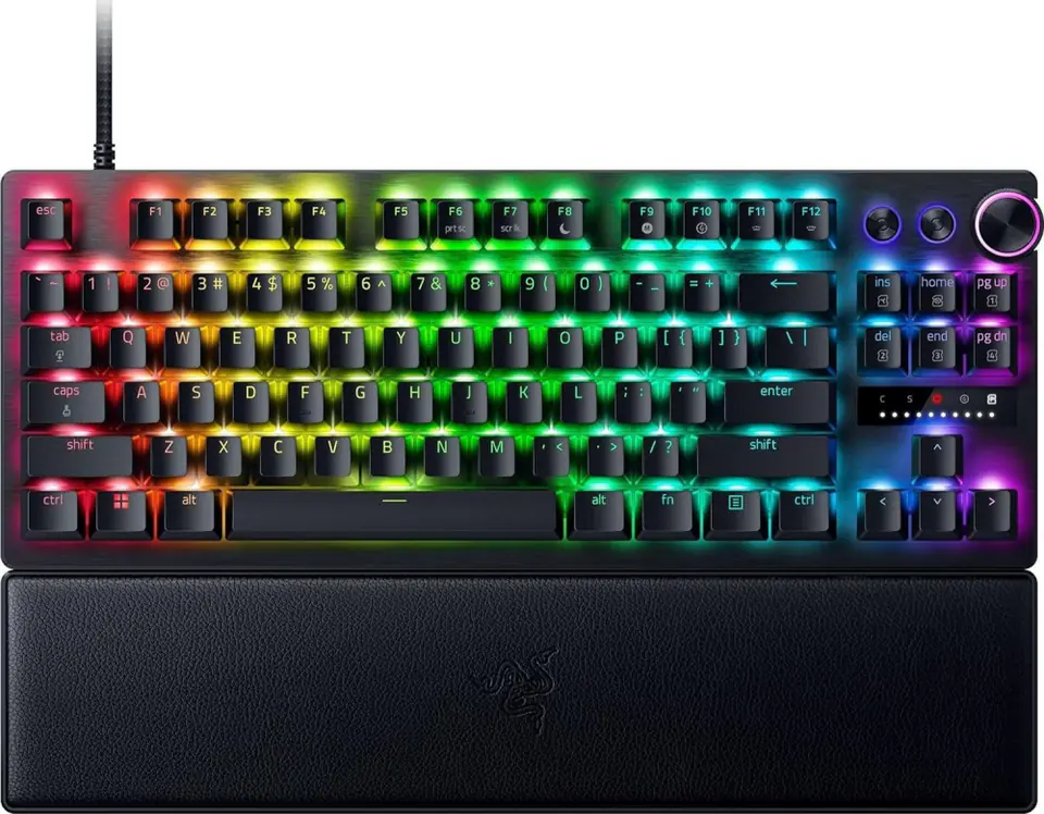 ⁨Razer | Huntsman V3 Pro Tenkeyless | Gaming Keyboard | Wired | US | Black | Analog Optical⁩ at Wasserman.eu