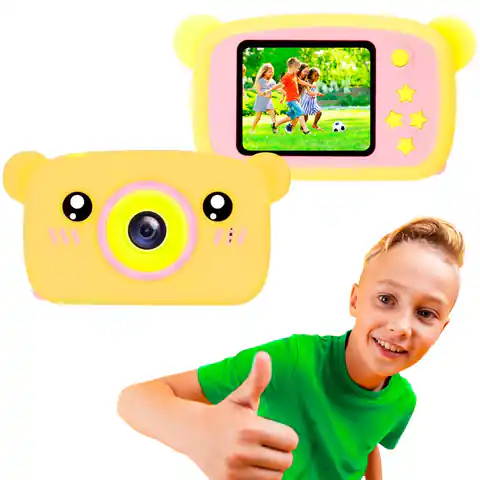 ⁨Extralink Kids Camera H25 Orange | Digital Camera | 1080P 30fps, 2.0" display⁩ at Wasserman.eu