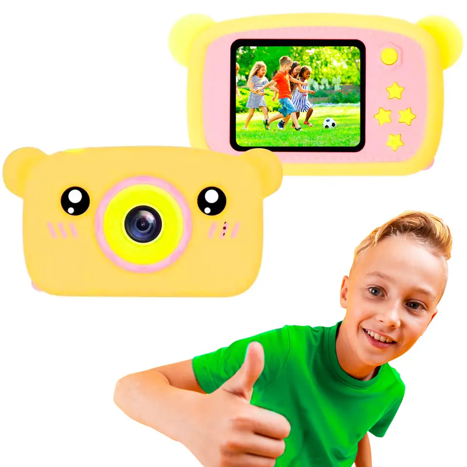 ⁨EXTRALINK KIDS CAMERA H25 ORANGE⁩ w sklepie Wasserman.eu