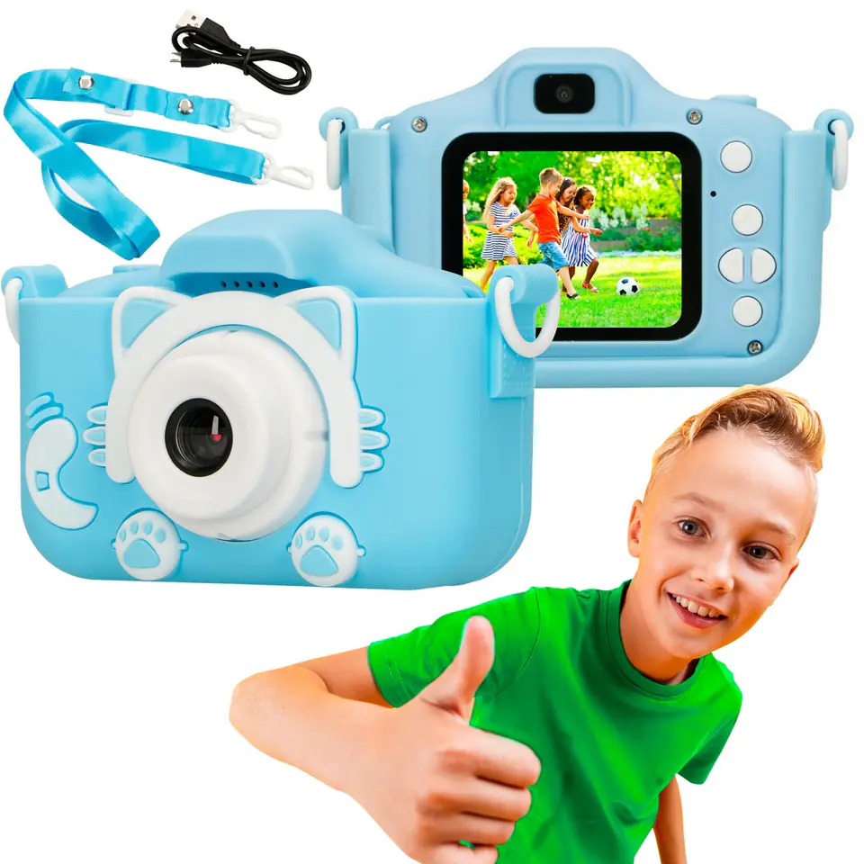 ⁨EXTRALINK KIDS CAMERA H27 DUAL BLUE⁩ w sklepie Wasserman.eu