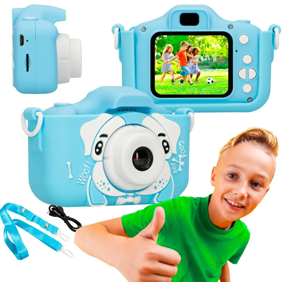 ⁨EXTRALINK KIDS CAMERA H28 SINGLE BLUE⁩ w sklepie Wasserman.eu