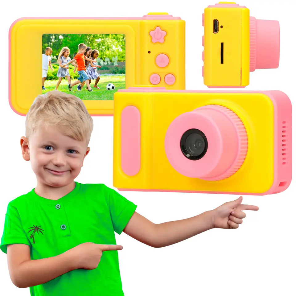 ⁨EXTRALINK KIDS CAMERA H8 PINK⁩ w sklepie Wasserman.eu