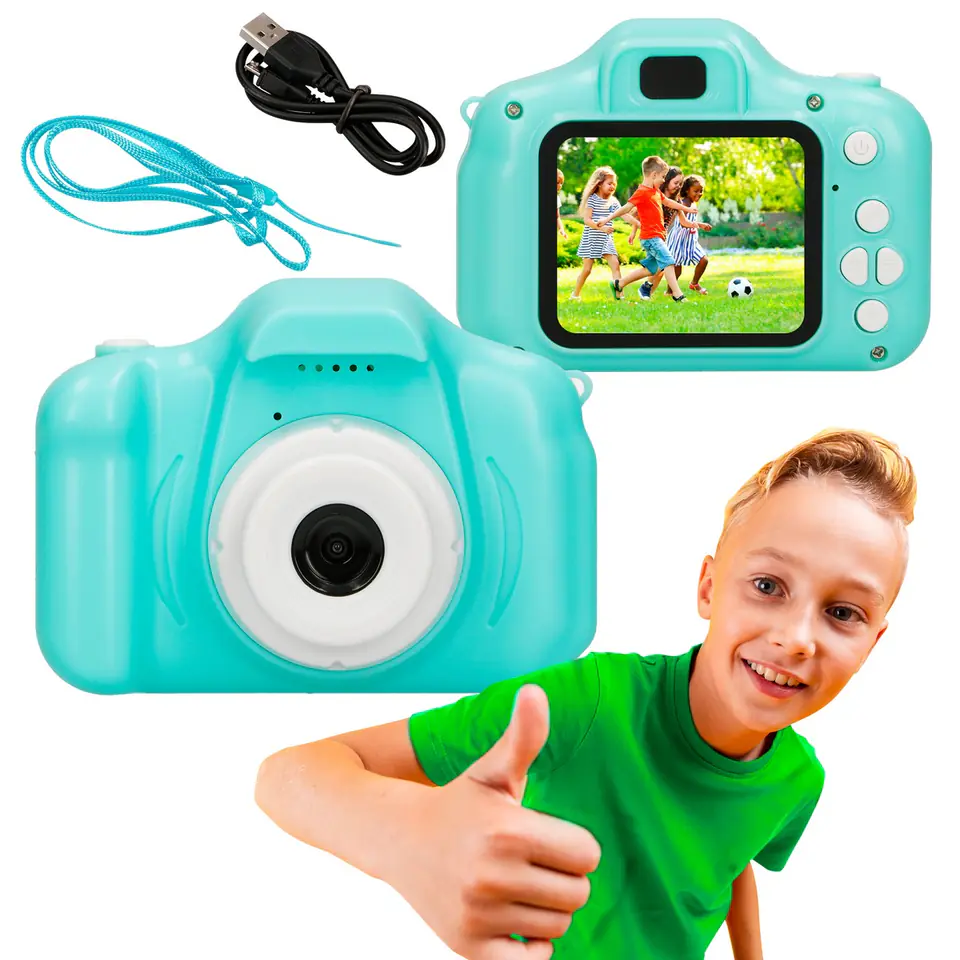 ⁨EXTRALINK KIDS CAMERA H20 BLUE⁩ w sklepie Wasserman.eu