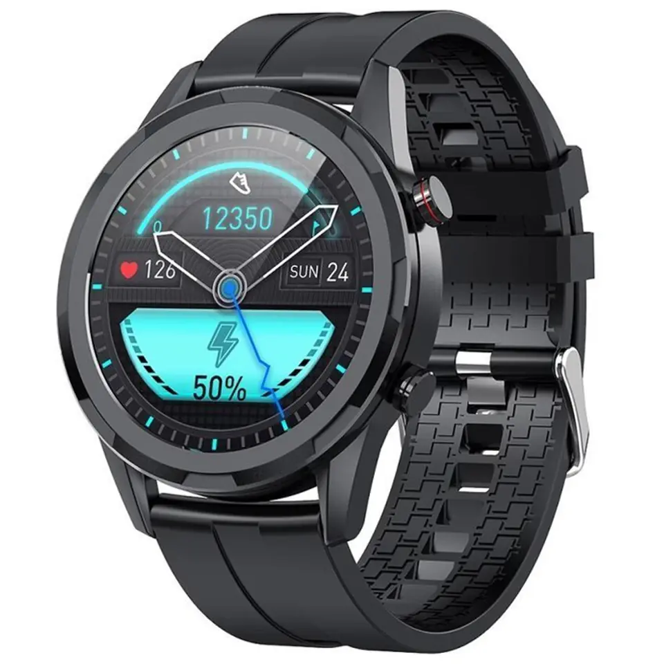 ⁨Smartwatch Kumi Magic GT3 czarny (black)⁩ w sklepie Wasserman.eu
