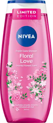 ⁨NIVEA Fresh Care Shower Żel pod prysznic Floral Love 250 ml - wersja limitowana⁩ w sklepie Wasserman.eu
