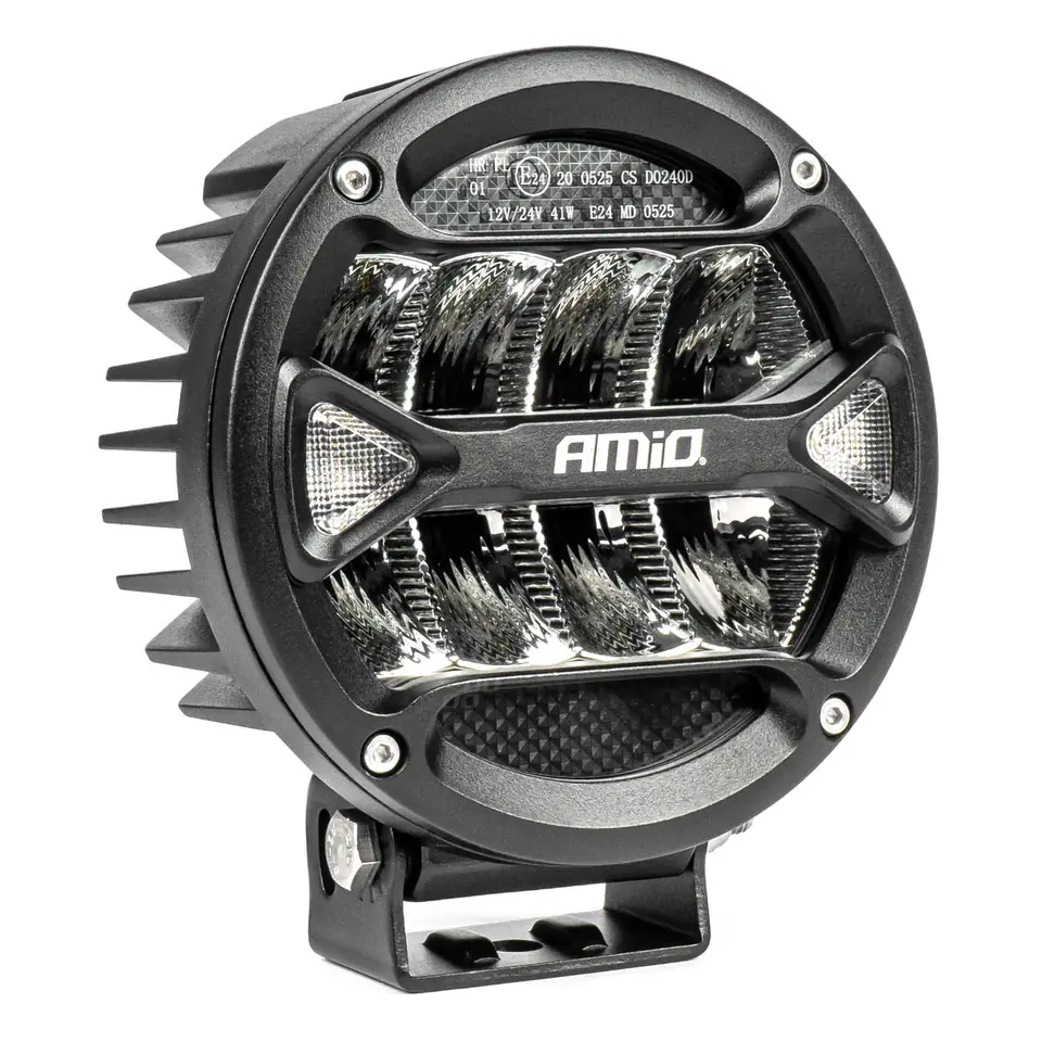 ⁨Lampa robocza drogowa led pro reflektor homologacja ece r149 12v 24v amio-03869⁩ w sklepie Wasserman.eu
