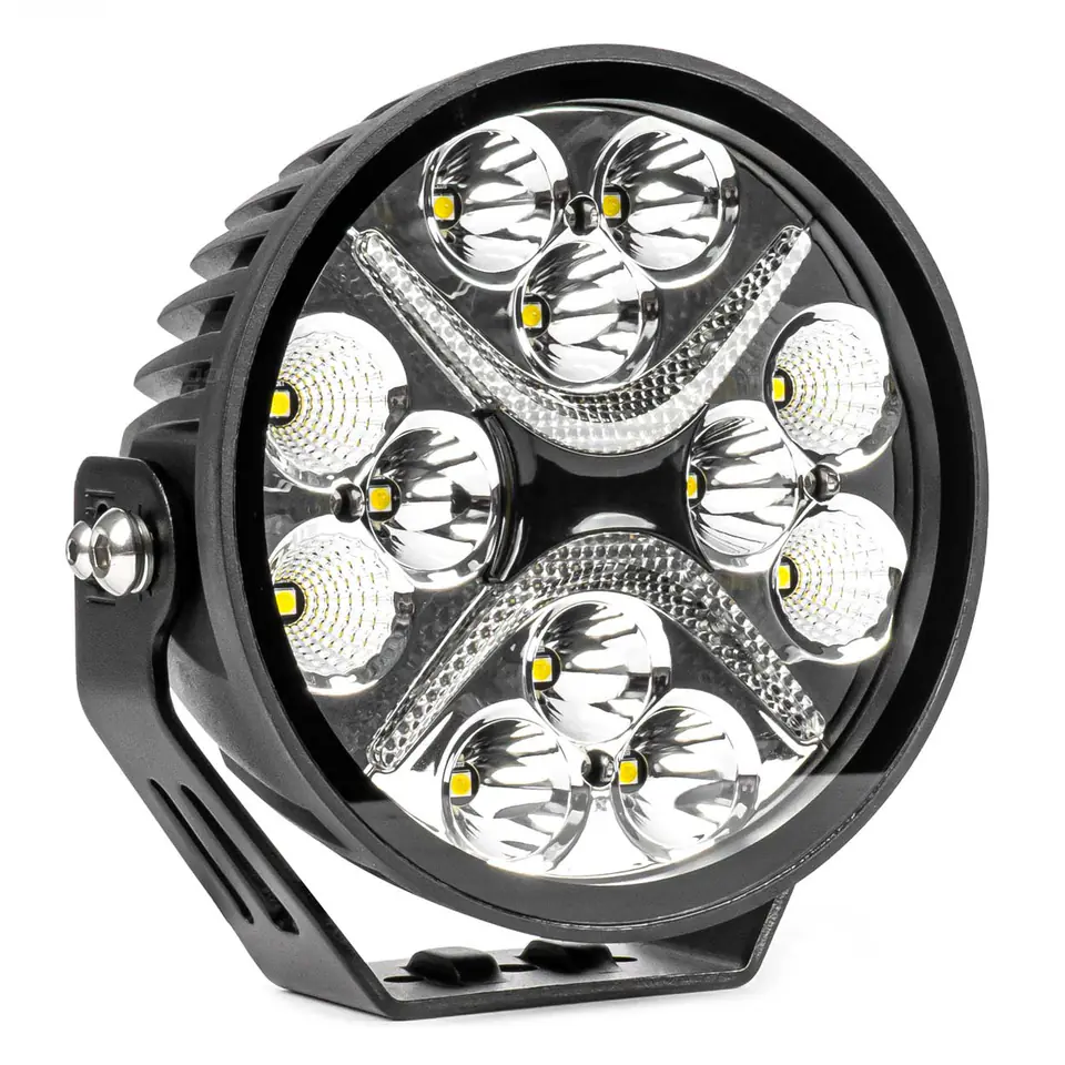 ⁨Lampa robocza drogowa led pro reflektor homologacja ece r149 12v 24v amio-03870⁩ w sklepie Wasserman.eu
