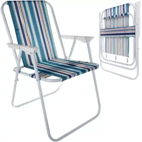 ⁨Krzesło ogrodowe Trizand Bergamo met. nieb. 23558⁩ w sklepie Wasserman.eu