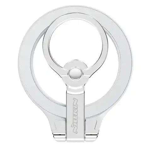 ⁨Podstawka / Uchwyt / Ring / Pierścień MagSafe Nillkin Snapgrip Magnetic Ring Holder szare⁩ w sklepie Wasserman.eu